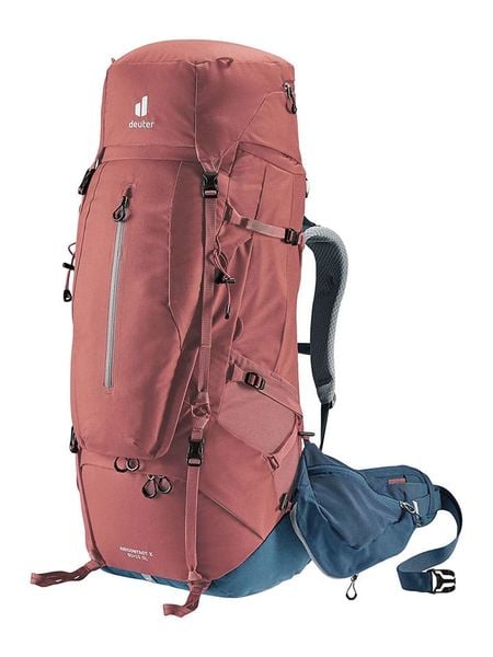 Deuter Plecak turystyczny "Aircontact X" w kolorze jasnobrązowym - 32 x 82 x 28 cm rozmiar: onesize. Brązowe plecaki Deuter, bez wzorów, z materiału. Za 830.67 zł.