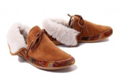 MANITU 340023-21 camel, kapcie damskie. Brązowe kapcie damskie Manitu. Za 169.90 zł.