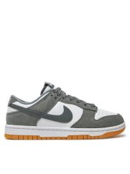 Nike Sneakersy Dunk Low FV0389 100 Szary. Szare obuwie sportowe damskie Nike, ze skóry, bez zapięcia. Za 449.00 zł.
