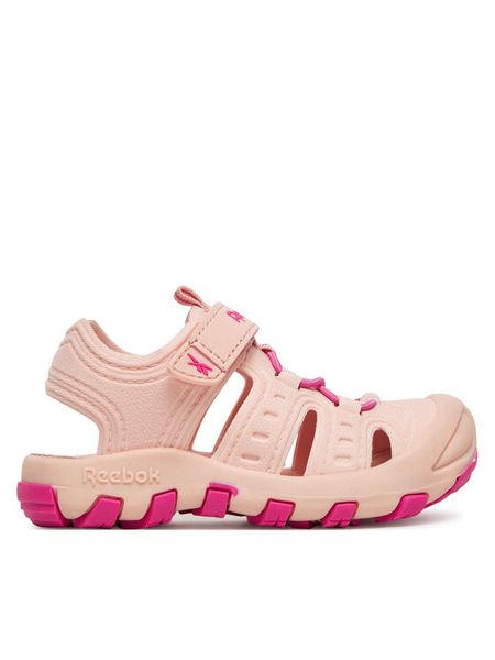 Reebok Sandały CP92-23833-DZ (III) Różowy. Czerwone sandały dziewczęce Reebok, z materiału, bez obcasa, bez zapięcia. Za 83.99 zł.