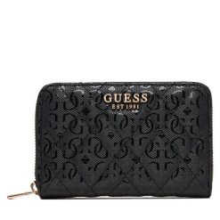 Portfel Guess. Czarne portfele damskie Guess, z aplikacjami. Za 269.99 zł.