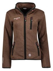 Geographical Norway Kurtka polarowa w kolorze brązowym rozmiar: XXL. Brązowe kurtki damskie Geographical Norway, xxl, bez wzorów, z polaru, bez kaptura. Za 95.69 zł.