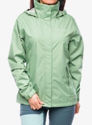 Kurtka przeciwdeszczowa damska Vaude Escape Light Jacket. Zielone kurtki damskie Vaude, na wiosnę, l, bez wzorów, z materiału, bez kaptura. Za 513.60 zł.