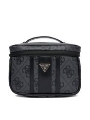 Guess Kosmetyczka TWSO78 38039 Szary. Szare kosmetyczki damskie Guess, z aplikacjami, ze skóry. Za 279.99 zł.
