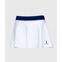 Spódnica Elegancja - Biała. Białe spódnice damskie NORDICDOTS, s, bez wzorów, z elastanu, sportowe. Za 185.00 zł.