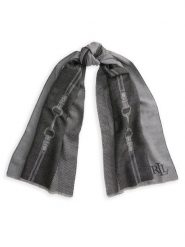LAUREN RALPH LAUREN Szalik 454P23540002 Szary ciemny. Szare szaliki damskie Lauren Ralph Lauren, bez wzorów. Za 549.99 zł.