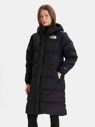 The North Face Płaszcz zimowy Nuptse NF0A832K Czarny Loose Fit. Czarne płaszcze damskie The North Face, na zimę, xl, bez wzorów, z syntetyku, bez kaptura. Za 1,949.00 zł.