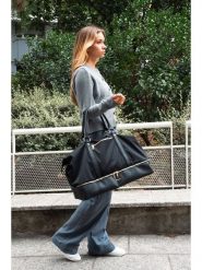 Victor & Hugo Paris Skórzana torba podróżna "Andia" w kolorze czarnym - 50 x 35 x 25 cm rozmiar: onesize. Czarne torby podróżne Victor & Hugo Paris, bez wzorów, z materiału. Za 405.61 zł.