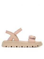 Primigi Sandały 1438033 M Różowy. Czerwone sandały dziewczęce Primigi, ze skóry, bez obcasa, bez zapięcia. Za 279.99 zł.