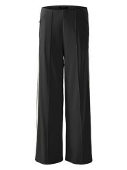 Miss Lagotte Spodnie w kolorze czarnym rozmiar: 44. Czarne spodnie materiałowe damskie Miss Lagotte, bez wzorów, z materiału. Za 146.95 zł.