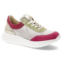 Różowe Sneakersy Armodo Obuwie Damskie Premium. Czerwone obuwie sportowe casual damskie Armodo, z jeansu. Za 359.00 zł.