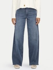 ONLY Jeansy Madison 15338787 Niebieski Wide Leg. Niebieskie jeansy damskie Only. Za 239.99 zł.