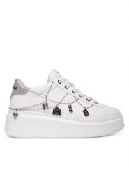 KARL LAGERFELD Sneakersy Anakapri KL63546 Czarny. Czarne obuwie sportowe damskie KARL LAGERFELD, ze skóry, bez zapięcia. Za 969.99 zł.