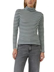 S.Oliver Koszulka w kolorze szarym rozmiar: 44. Szare bluzki damskie S.Oliver, s, bez wzorów, z bawełny, bez kołnierzyka, bez ramiączek. Za 52.99 zł.