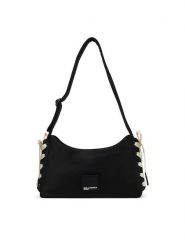 Karl Lagerfeld Jeans Torebka B2W30140 Czarny. Czarne torebki klasyczne damskie Karl Lagerfeld Jeans, z jeansu, bez dodatków. Za 609.99 zł.