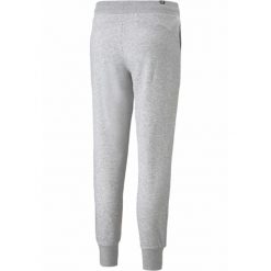Damskie spodnie dresowe Essentials PUMA Light Gray Heather. Czarne spodnie dresowe damskie Puma, xl, bez wzorów, z dresówki. Za 142.00 zł.
