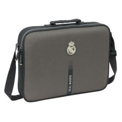 Torba szkolna Real Madrid C.F. Szary. Szare torby sportowe REAL MADRID, bez wzorów. Za 130.65 zł.