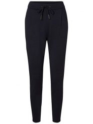 Vero Moda Spodnie "VMEVA" w kolorze granatowym rozmiar: XS/L32. Niebieskie spodnie materiałowe damskie Vero Moda, bez wzorów, z materiału. Za 65.85 zł.