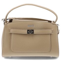 Beżowa Elegancka Damska Torebka Big Star. Brązowe kuferki damskie Big Star, bez dodatków. Za 179.00 zł.