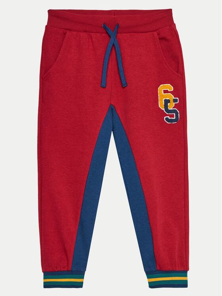 United Colors Of Benetton Spodnie dresowe 32N4GF03X Czerwony Regular Fit. Czerwone spodnie dresowe chłopięce United Colors Of Benetton, z dresówki. Za 79.99 zł.