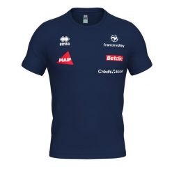 Koszulka Francji Evo 2025/26. Niebieskie koszulki damskie ERREA, bez wzorów, bez kołnierzyka, bez ramiączek. Za 159.00 zł.