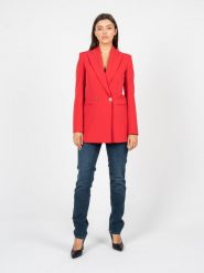 Liu Jo Marynarka | WF2153 E0817 | Kobieta | Czerwony. Czerwone marynarki i żakiety damskie Liu Jo, bez wzorów, z elastanu, eleganckie. W wyprzedaży za 589.00 zł.
