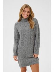 Kaffe Sukienka dzianinowa w kolorze szarym rozmiar: XL. Szare sukienki damskie Kaffe, bez wzorów, z dzianiny, bez ramiączek. Za 152.99 zł.
