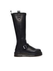 Dr. Martens Kozaki ANISTONE KNEE HIGH ORLEANS DM42669001 Czarny. Czarne kozaki damskie Dr Martens, bez obcasa, na płaskiej podeszwie, bez zapięcia. Za 1,179.00 zł.