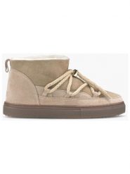 INUIKII Skórzane sneakersy "Classic Low" w kolorze beżowym rozmiar: 38. Brązowe obuwie sportowe damskie Inuikii, z materiału, za kostkę, bez zapięcia. Za 638.42 zł.