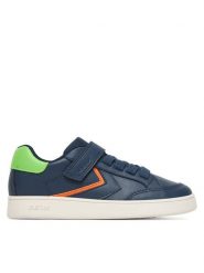 Geox Sneakersy J Eclyper Boy J55LSA 05411 CB43S S Granatowy. Niebieskie buty sportowe chłopięce Geox, ze skóry, bez zapięcia. Za 209.99 zł.