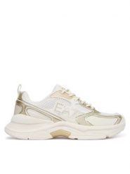 EA7 Emporio Armani Sneakersy X8X249 XK446 MZ182 Biały. Białe obuwie sportowe damskie EA7 Emporio Armani, z materiału, bez zapięcia. Za 839.99 zł.