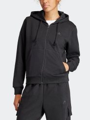 Adidas Bluza w kolorze czarnym rozmiar: L. Czarne bluzy damskie Adidas, l, bez wzorów, bez kaptura. Za 175.26 zł.