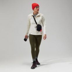 Bluza polarowa damska Berghaus Prism 2.0 Micro. Białe bluzy damskie Berghaus, bez wzorów, z polaru, bez kaptura. Za 169.99 zł.