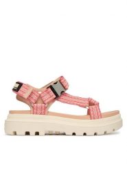 Palladium Sandały Pallacruisestrapwo 94708-619-M Różowy. Czerwone sandały damskie Palladium, bez wzorów, z materiału, bez obcasa, na płaskiej podeszwie, bez zapięcia. Za 399.99 zł.