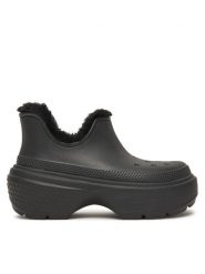 Crocs Śniegowce Stomp Lined Shorty Boot 210673 Czarny. Czarne śniegowce damskie Crocs, z tworzywa sztucznego. Za 399.99 zł.