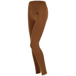 Legginsy sportowe damskie Xtreme Sportswear. Brązowe legginsy damskie XTREME SOCKSWEAR, z elastanu, na fitness i siłownię. Za 142.99 zł.