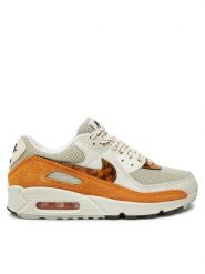 Nike Sneakersy Air Max 90 DQ9316 001 Szary. Szare obuwie sportowe damskie Nike, ze skóry, bez zapięcia. Za 619.99 zł.