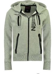 Geographical Norway Bluza "Gosepha" w kolorze szarym rozmiar: S. Szare bluzy damskie Geographical Norway, s, bez wzorów, bez kaptura. Za 124.45 zł.