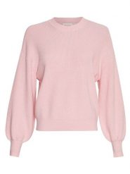 MOSS COPENHAGEN Sweter "Acentia Rachelle" w kolorze jasnoróżowym rozmiar: L/XL. Różowe swetry klasyczne damskie Moss Copenhagen, l, z wiskozy, bez kołnierzyka. Za 122.96 zł.