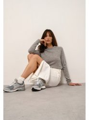 Just Cashmere Kaszmirowy sweter "Jane" w kolorze szarym rozmiar: L. Szare swetry klasyczne damskie Just Cashmere, l, z kaszmiru, bez kołnierzyka. Za 211.81 zł.