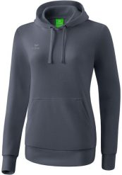 Damska bluza z kapturem Erima Basic. Szare bluzy damskie Erima, bez wzorów, z bawełny, z kapturem. Za 181.55 zł.