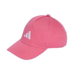 Czapka z daszkiem adidas. Czerwone czapki z daszkiem damskie Adidas, na zimę, bez wzorów, z bawełny. Za 58.99 zł.