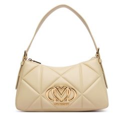Torebka LOVE MOSCHINO. Brązowe torebki klasyczne damskie Love Moschino, bez dodatków. Za 879.99 zł.