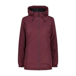 Kurtka damska z kapturem ripstop CMP. Czerwone kurtki damskie CMP, bez wzorów, z kapturem. Za 450.85 zł.