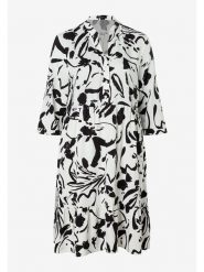 More & More Sukienka w kolorze czarno-białym rozmiar: 36. Białe sukienki damskie More & More, bez wzorów, z wiskozy, bez ramiączek. Za 113.99 zł.