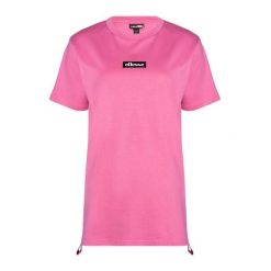 Koszulka sportowa damska Ellesse Noco. Czerwone koszulki sportowe damskie Ellesse, m, bez wzorów, bez ramiączek, trekkingowe. Za 79.99 zł.