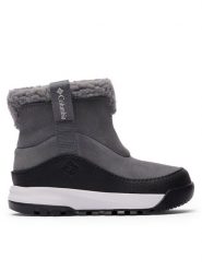 Columbia Śniegowce Snowtrot Ease™ 2165912 Szary. Szare buty zimowe chłopięce Columbia, ze skóry, bez zapięcia. Za 299.99 zł.