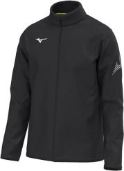 Kurtka z kapturem Mizuno BGRB. Czarne kurtki damskie Mizuno, l, bez wzorów, z materiału, z kapturem. Za 153.50 zł.