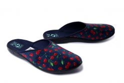 ADANEX 28795 SAL17VD GR/CZ granatowy, kapcie damskie. Niebieskie kapcie damskie Adanex. Za 41.99 zł.