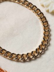 Lodie Silver Pozłacany naszyjnik - dł. 40 cm rozmiar: onesize. Szare naszyjniki damskie Lodie Silver, metalowe. Za 78.99 zł.